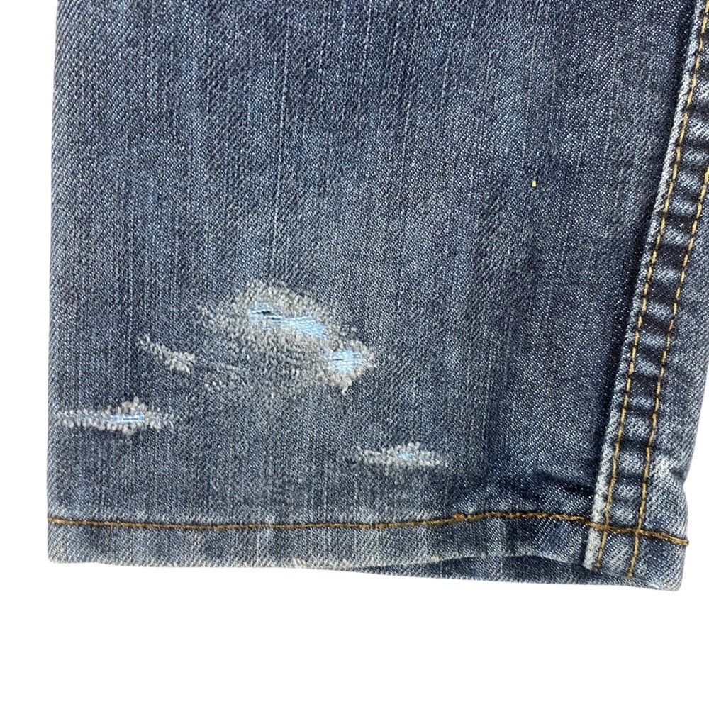 Levi's 511 Slim Fit Boys Jeans Dark Wash Adjustable Waist Size 10 Regular - Picture 7 of 8